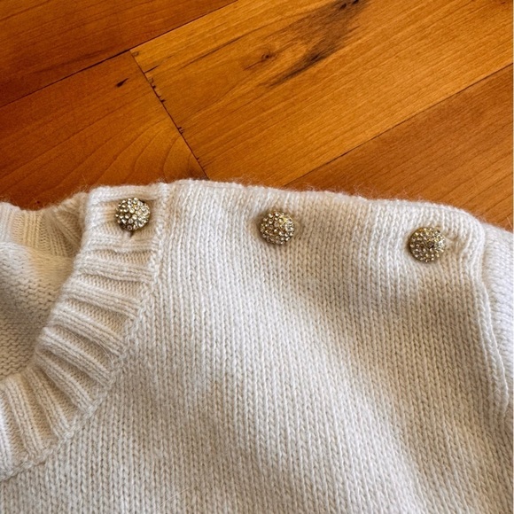 J. Crew White Sweater - Picture 4 of 6